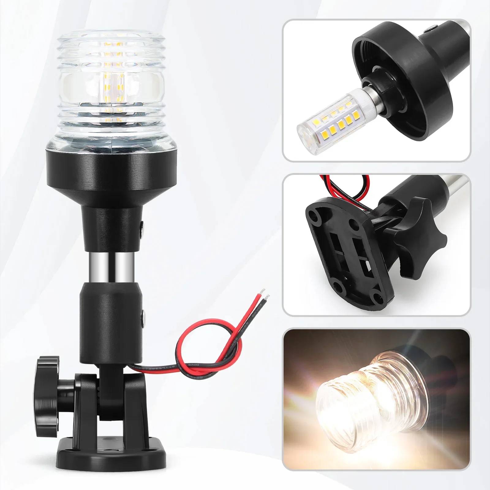 IKLAN 12-24V Lampu Navigasi 6  - Fishing Boat Paddle ulasan dan harga