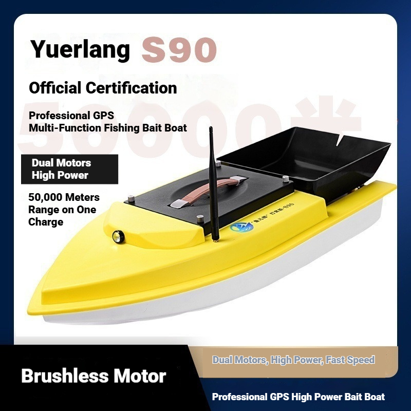 Yuerlang S90 Perahu Umpan Kend - Fishing Boat Gps ulasan dan harga