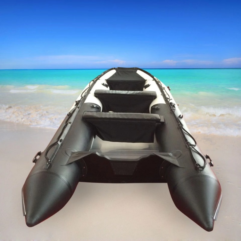 Perahu Karet PVC Tebal 4.7 m 9 - Fishing Boat Seat ulasan dan harga