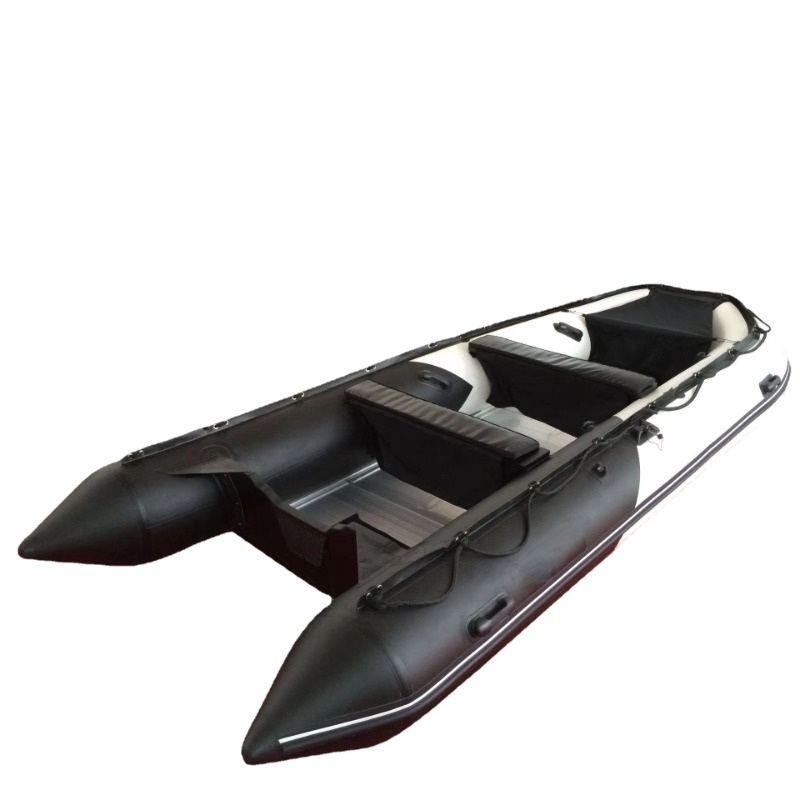 Perahu Karet PVC Tebal 4.7 m 9 - Fishing Boat Seat ulasan dan harga